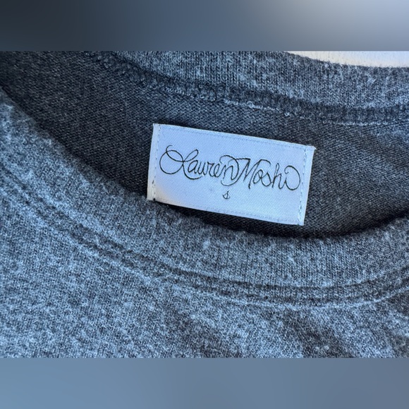 Lauren Moshi Everly dripping star graphic Women Small great gold silver indie - Picture 3 of 10